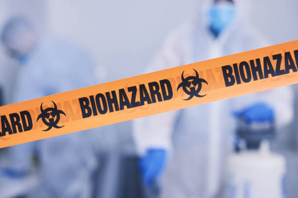 Professional Drug Lab Cleanup technician working in Highland Park, PA